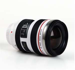 แก้วกาแฟสแตนเลสขายส่ง แก้วลายเลนส์กล้องสำหรับเดินทาง - Product Image 3