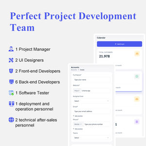 تطوير برمجيات إدارة علاقات العملاء (CRM) قابلة للتخصيص، إصدار الإنترنت، تطبيق ونظام، حلول تطوير برمجيات إدارة علاقات العملاء - Product Image 3