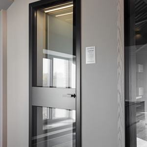 <span class=keywords><strong>Porte</strong></span> coulissante en aluminium de style français pour entrée intérieure moderne personnalisée - <span class=keywords><strong>Porte</strong></span> vitrée pivotante - Product Image 4