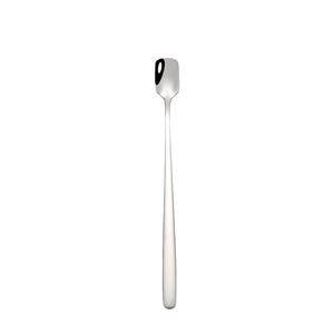 1PC Stainless Steel Square-Headed <strong>Teaspoon</strong> <strong>Long</strong> Handle Cutlery Coffee Tea Spoons Dessert Ice Cream Mini Scoop Kitchen Tableware - Product Image 6