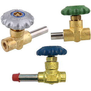 Válvulas de Globo Neumáticas de Cierre Rápido para Cilindros de Gas Criogénico Portátiles Industriales REGO C9464 de Baja Temperatura - Product Image 1