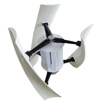 Éolienne 10 kW à énergie libre, turbine verticale sans noyau 12 V 24 V 48 V 96 V pour l'alimentation domestique