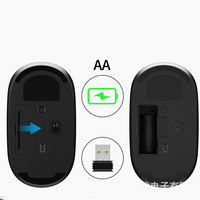 NOUVEAU Jeu optique en bois pour ordinateur portable Ergonomique 2.4G Eco-Friendly Custom Logo 1600Dpi Bamboo Usb Receiver Wireless Mouse