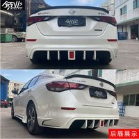 Kit carrosserie compact (lame avant, jupes latérales, lame arrière) pour Nissan Sylphy B18 Sentra B18 2020-2022 Berline, pièces de modification extérieure