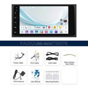 Radio para Auto Android Podofo de 7'' para Toyota Corolla/RAV4/Prado/4Runner/Camry/Hilux 2+64G con Carplay/Android Auto Inalámbrico, GPS/WiFi - Product Image 6