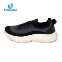 Fournisseur direct du Vietnam sur Alibaba |   Chaussures Homme - Sneakers de travail décontractées respirantes en tricot élastique personnalisées pour hommes