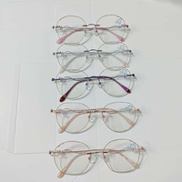 Monturas de Gafas de Titanio sin Montura al por Mayor, Patillas Ópticas para Prescripción, Gafas Ligeras de Titanio, Stock a Granel