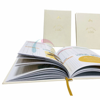 Carnet de notes A4 A5 A6 avec logo personnalisé, imprimé sur mesure, couverture rigide en lin, pour enfants