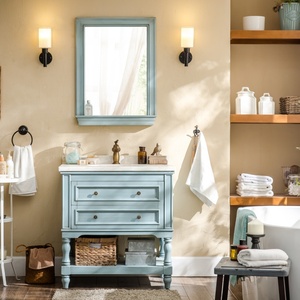 Meuble-lavabo mural moderne et personnalisé pour hôtel chinois, en acier inoxydable, avec miroir intelligent intégré – Offre spéciale - Product Image 3
