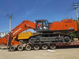 Excavatrice sur chenilles Hitachi ZX900LCH orange, 85 tonnes, équipement de construction lourd - Product Image 6