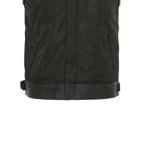 Gilet en cuir pour homme au style unique, coupe confortable, gilets modernes et élégants avec option de marque privée, gilet en cuir pour homme en vente - Product Image 6