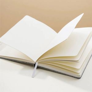Classic Embossed Logo Bulk Hardcover <b>Diary</b> Stationery Journal Planner Workout Notebook Sewing Binding PP Elastic Bands Included - Product Image 2