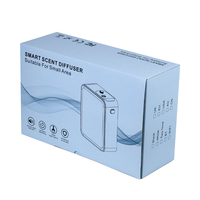 Diffuseur d'arômes sans eau carré 240 ml, télécommande, application, fixation murale, sur table, silencieux, double liquide, diffuseur d'huiles essentielles pour la maison, OEM