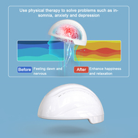 Casque de thérapie par lumière infrarouge proche Suyzeko pour l'amélioration des fonctions cérébrales et la réduction du déclin cognitif, 810 nm 1070 nm, technologie neuronique