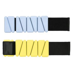 FUXI logotipo personalizado 1 par 2LB ajustable gimnasio tobillo pesos pulsera brazaletes silicona muñeca peso banda - Product Image 5