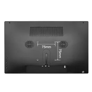 Speaker USB VGA AV BNC HD-MI 15.6 inci 1366*768 1920*1080 Monitor game industri IPS game TFT jarak jauh