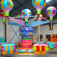 Manèges à ballons Samba d'extérieur de qualité professionnelle, construction en acier et fibre de verre, excellent rapport qualité-prix pour centres commerciaux et écoles