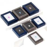 Nouvelle Boîte à Bijoux Octogonale 2026 pour Diamants, Présentoir de Pierres Précieuses Colorées, Accessoires d'Exposition pour Diamants Nus sur Comptoir