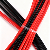 Cable Solar de Silicona con Alambre de Cobre de 4.5mm de Diámetro, 240V/600V, 100M, Arnés de Cableado para Motocicleta Eléctrica y Scooter, 12AWG