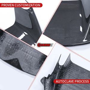 Piezas de Auto de Fibra de Carbono Seca de Calidad Brillante, Estilo OEM, Ventilación Delantera para Parachoques de Ferrari SF90 - Product Image 3