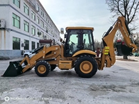 Cat420F 430F 4x4 Wheel Drive Backhoe Loader Excavator Mesin Yunnei Excavator Hidrolik Garansi 1 Tahun Penjualan Terlaris di Amerika Selatan