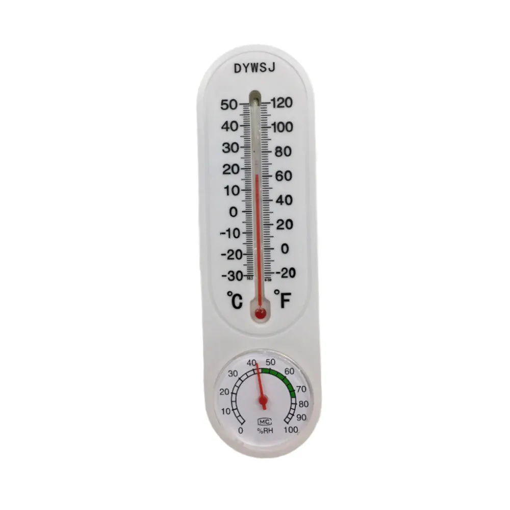 Round Small Mini LED Light Display Thermometer Digital Temperature Meter Indicator round temperature digital
