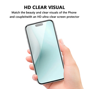 Hot Bán 0.3Mm Cao Trong Suốt Tempered Glass Phim Cho iPhone 16 15 14 13 12 Pro Max Bảo Vệ Màn Hình Chống-Dầu Chống Dấu Vân Tay - Product Image 4