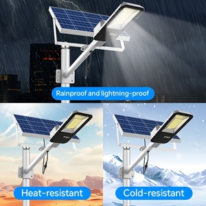 Lampione Solare in Alluminio per Esterni 200W 300W 400W 500W Impermeabile IP65 per <span class=keywords><strong>Illuminazione</strong></span> <span class=keywords><strong>Stradale</strong></span> di Autostrade e Villaggi - Product Image 6