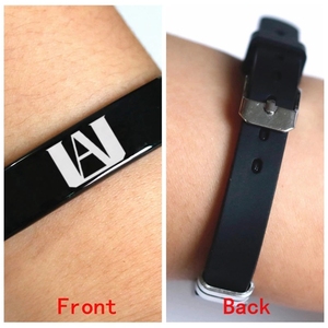 Bracelet en silicone <span class=keywords><strong>My</strong></span> <span class=keywords><strong>Hero</strong></span> <span class=keywords><strong>Academia</strong></span>, bracelet de poignet - Product Image 3