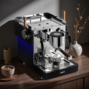 Cafetera Espresso y Cappuccino MDK MC-11T de Acero Inoxidable, 12 Bares, para Hogar, Hotel, Auto y Uso General - Product Image 1