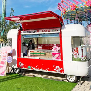 Factory Direct Customized Pizza Trailer Food Truck <strong>Used</strong> <strong>for</strong> Outdoor Bbq and Bakery With Motor - Product Image 4