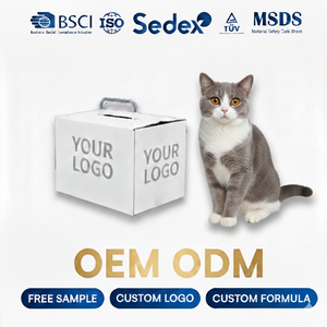 Litière pour chat personnalisée en emballage spécial, argile bentonite, agglomération rapide, sans poussière, gestion des déchets d'animaux, qualité supérieure - Product Image 1