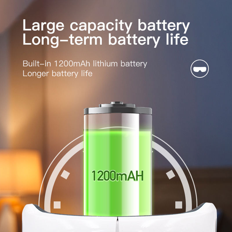 ORANGLES Factory Customized Air Compression Eye Massager | Electric Vibration + Heating Therapy, Rechargeable, for Eye Fatigue Relief (Wholesale Available) - detailed closeup view - illustrating benefits - Image 3 of 6 | created for all | Shop Factory Customized Air Compression Eye Massager | Electric Vibration + Heating Therapy, Rechargeable, for Eye Fatigue Relief (Wholesale Available) North Carolina | Free Shipping ORANGLES