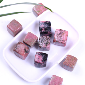 Số lượng lớn Bán buôn túi đá màu hồng rhodonite giảm đá thulite Palm đá tự nhiên pha lê sụt giảm cho thiền - Product Image 5
