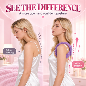 Correcteur de posture rembourré doux, ceinture de soutien des épaules et du dos pour femmes, à porter au quotidien - Product Image 2