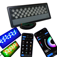 Projecteur vertical rectangulaire SMD pour éclairage de scène extérieur, contrôle DMX512, étanche, pour projets commerciaux et jardins