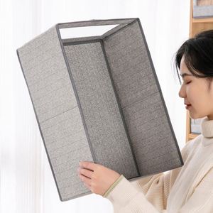 Boîte de rangement pliable en tissu non tissé grande taille, idéale pour jeans et articles divers, type tiroir – Meilleure vente - Product Image 6