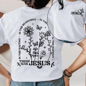 FOXA Christian Jesus Shirt Women 100% Cotton Regular Fit Breathable Religious Faith Graphic <b>Tee</b> Boho Style T-Shirt - Product Image 5
