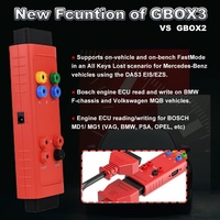 Accessoire de programmation de clés Autel GBOX 3 2026 pour Mercedes-Benz BMW compatible avec les analyseurs de moteur KM100/IM508/IM608/OTOFIX IM1/IM2