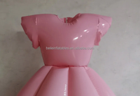 Robe gonflable en PVC personnalisable Beile pour adultes jupe de fête lampe à LED souffleur fêtes en plein air