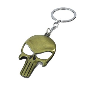 Yujiantong พวงกุญแจ Punisher ขายตรง<span class=keywords><strong>จา</strong></span>กผู้ผลิตหน้ากากสยองขวัญและพวงกุญแจสำหรับวันฮาโลวีน - Product Image 5