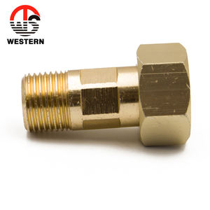 CW617N DN15 BSPP Thread Brass Water Meter <strong>Hose</strong> Tail Coupling with nuts and washers <strong>set</strong> - Product Image 2