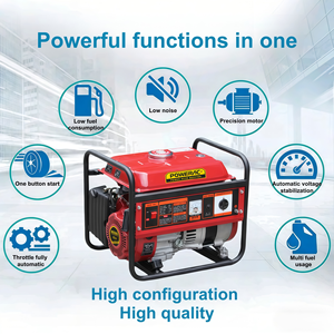 Best Selling High Quality 220V 120V 1500W 4-Stroke Light Weight Gasoline <b>Generator</b> with 6L - Product Image 3