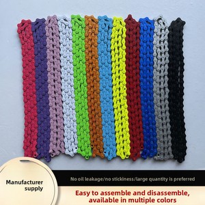 Catena per Bicicletta a Scatto Fisso Colorata, Monovelocità, per Mountain Bike/Bici da Strada, con 94 Maglie <span class=keywords><strong>e</strong></span> Compatibilità Deragliatore - Product Image 2