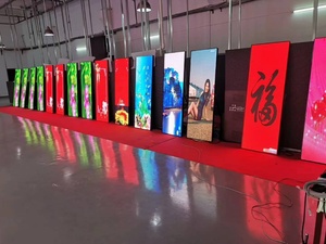 Có thể gập lại P1.5-P2.5 trong nhà/ngoài trời dẫn Màn hình Poster miễn phí-đứng GoB hai mặt hiển thị cho trung tâm mua sắm - Product Image 5