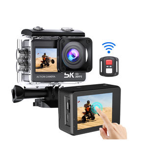 กล้อง Vlog กล้องวิดีโอ Wi-Fi Full HD กล้องแอ็คชั่น5K <span class=keywords><strong>akaso</strong></span> Bravo <span class=keywords><strong>8</strong></span>กันน้ำสำหรับรถจักรยานยนต์ - Product Image 1