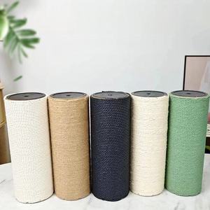 Natural Sisal <b>Cat</b> <b>Scratching</b> <b>Post</b> Durable <b>Cat</b> Claw Grinding Toy Scratcher Column <b>for</b> Kitten Indoor Furniture Protection - Product Image 1