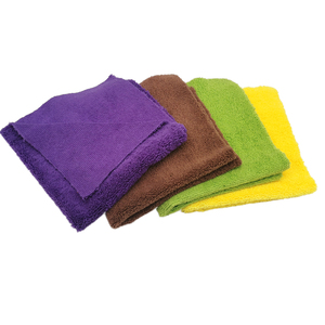 Vải Lau Sợi Siêu Nhỏ Dài/Ngắn Không Viền Hai Cọc Nhà Sản Xuất OEM Khăn Lau Vải <span class=keywords><strong>Terry</strong></span> Rửa Xe - Product Image 2