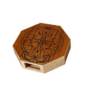 Waltert Kahong W-01 - Bongó Octagonal Portátil de Madera de Teca con <span class=keywords><strong>Caja</strong></span> de Transporte - Product Image 1