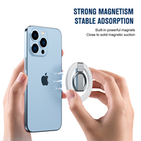Support de téléphone magnétique pliable ATB, support de téléphone universel en métal pour téléphone portable, support pour iPhone